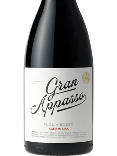 фото Gran Appasso Rosso Passito Puglia IGP Гран Аппассо Россо Пассито Апулия ИГП Италия вино красное