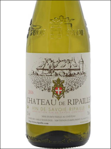 фото Chateau de Ripaille Vin de Savoie Ripaille AOC Шато де Рипай Вэн де Савуа Рипай Франция вино белое