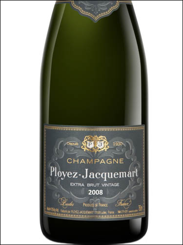 фото Champagne Ployez-Jacquemart Extra Brut Vintage Шампань Плойе-Жакмар Экстра Брют Винтаж Франция вино белое