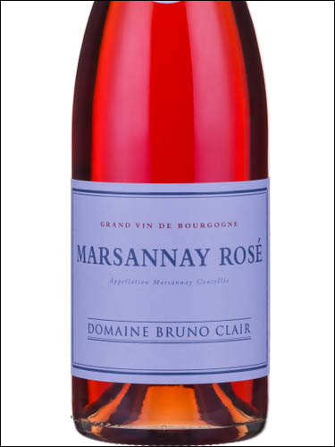 фото Domaine Bruno Clair Marsannay Rose AOC Домен Бруно Клер Марсане Розе Франция вино розовое