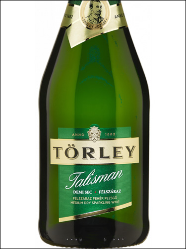 фото Torley Talisman Demi Sec Тёрлей Талисман Деми Сек Венгрия вино белое