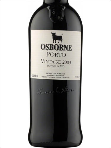 фото Quinta and Vineyard Osborne Vintage Porto Кинта энд Виньярд  Осборн Винтаж Порто Португалия вино красное