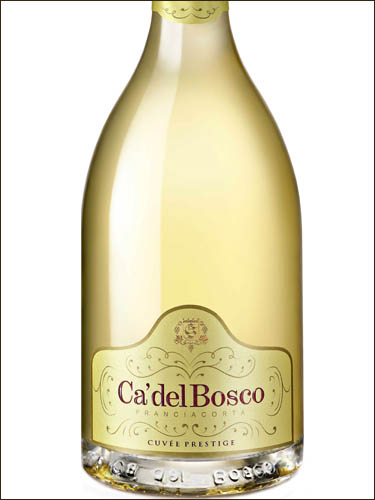 фото Ca' del Bosco Cuvee Prestige Brut Franciacorta DOCG Ка' дель Боско Кюве Престиж Брют Франчакорта Италия вино белое