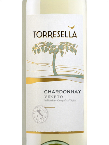 фото Torresella Chardonnay Veneto IGP Торреселла Шардоне Венето Италия вино белое