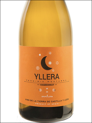 фото вино Yllera Vendimia Nocturna Chardonnay Vino de la Tierra de Castilla y Leon 