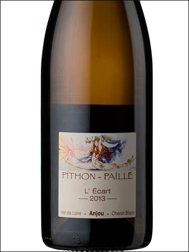 фото Pithon-Paille L’Ecart Chenin Blanc Anjou AOC Питон-Пайе Л’Экар Шенен Блан Анжу Франция вино белое