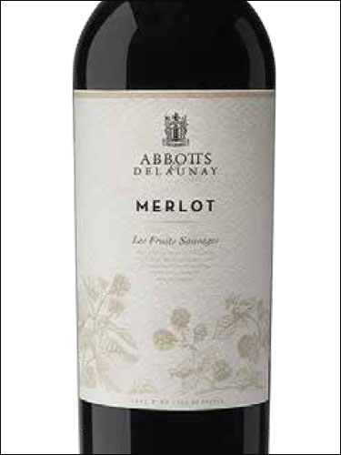фото Abbotts & Delaunay Merlot  Pays d’Oc IGP Абботс & Делоне Мерло Пэи д'Ок Франция вино красное