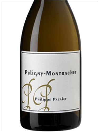 фото Philippe Pacalet Puligny-Montrachet AOC Филипп Пакале Пюлиньи-Монраше Франция вино белое