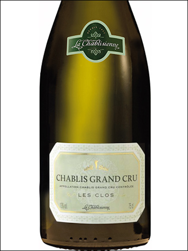 фото La Chablisienne Les Clos Chablis Grand Cru AOC Ла Шаблизьен Ле Кло Шабли Гран Крю АОС Франция вино белое