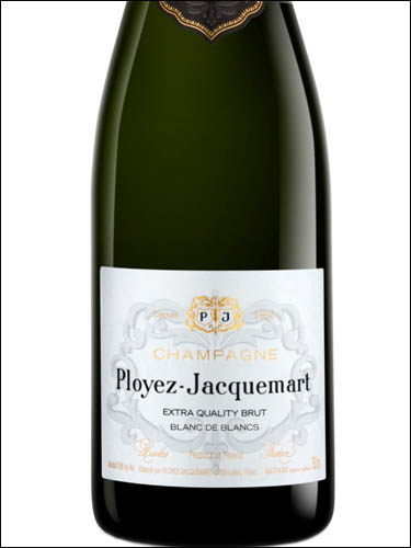 фото Champagne Ployez-Jacquemart Extra Quality Brut Blanc de Blancs Шампань Плойе-Жакмар Экстра Кволити Брют Блан де Блан Франция вино белое