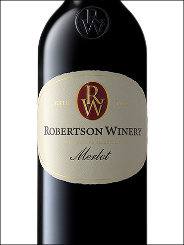 фото Robertson Winery Merlot Robertson WO Робертсон Вайнери Мерло ЮАР вино красное