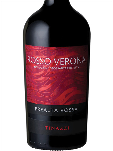 фото Tinazzi Prealta Rossa Rosso Verona IGP Тинацци Преальта Росса Россо Верона Италия вино красное