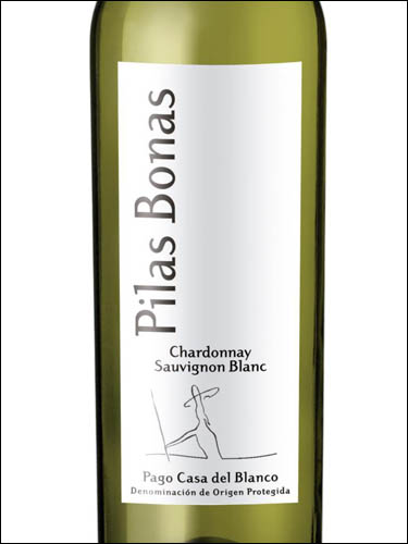 фото вино Pago Casa del Blanco Pilas Bonas Chardonnay Sauvignon Blanc 