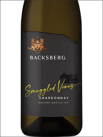 фото Backsberg Family Tree Smuggled Vines Chardonnay Баксберг Фэмили Три Смаглд вайнс Шардоне ЮАР вино белое