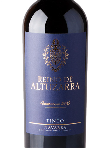 фото вино Reino de Altuzarra Tinto Navarra DO 