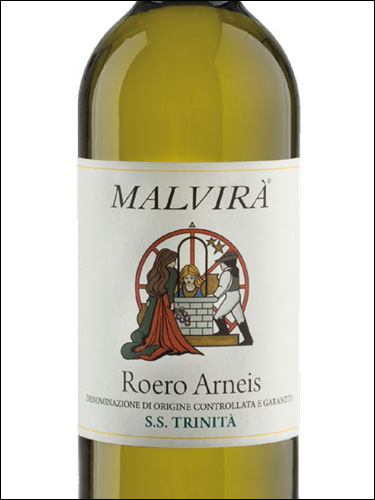 фото Malvira S.S. Trinita Roero Arneis DOCG Мальвира Тринита Роэро Арнеис Италия вино белое