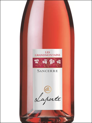 фото Laporte Les Grandmontains Sancerre Rose AOC Ляпорт Ле Гранмонтен Сансер Розе Франция вино розовое