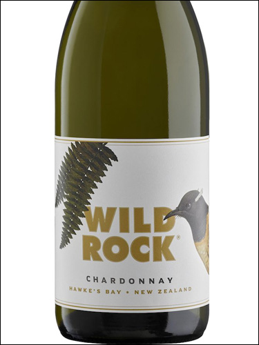 фото Wild Rock Chardonnay Hawke's Bay Уайлд Рок Шардоне Хокс Бэй Новая Зеландия вино белое