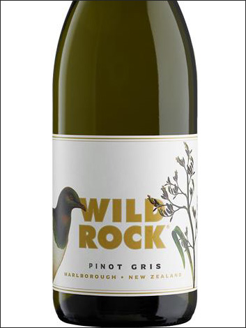 фото Wild Rock Pinot Gris Marlborough Уайлд Рок Пино Гри Мальборо Новая Зеландия вино белое