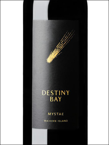 фото Destiny Bay Mystae Waiheke Island Дестини Бей Мистэи Остров Вайхеке Новая Зеландия вино красное