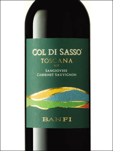 фото Banfi Col di Sasso Sangiovese - Cabernet Sauvignon Toscana IGT Банфи Коль ди Сассо Санджовезе - Каберне Совиньон Тоскана Италия вино красное