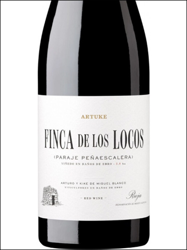 фото вино Artuke Finca de los Locos Rioja DOCa 