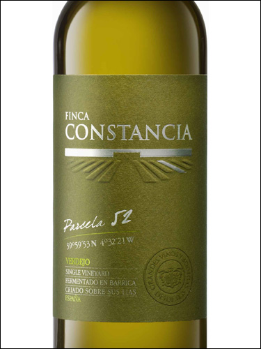 фото вино Finca Constancia Parcela 52 