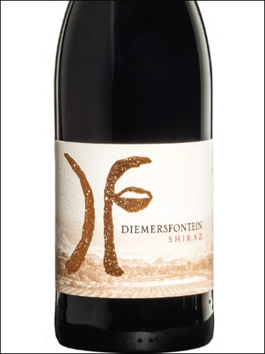фото Diemersfontein Shiraz Димерсфонтейн Шираз ЮАР вино красное