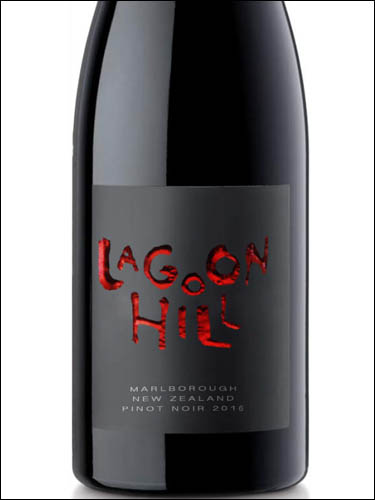 фото Lagoon Hill Pinot Noir Marlborough Лагун Хилл Пино Нуар Мальборо Новая Зеландия вино красное