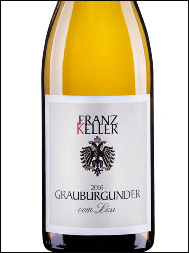 фото Franz Keller Grauburgunder Baden Франц Келлер Граубургундер Баден Германия вино белое