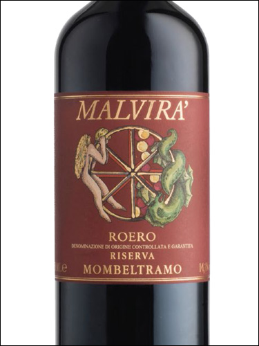 фото Malvira Mombeltramo Roero Riserva DOCG Мальвира Момбельтрамо Роэро Ризерва Италия вино красное