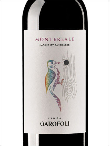 фото Garofoli MonteReale Marche Sangiovese IGT Гарофоли МонтеРеале Марке Санджовезе Италия вино красное