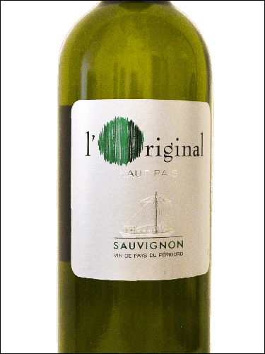 фото L’Original Haut Pais Sauvignon Perigord IGP Л'Орижиналь О Паис Совиньон Перигор Франция вино белое