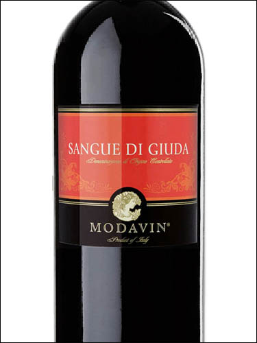 фото Modavin Sangue di Guida DOC Модавин Сангве ди Гвида Италия вино красное