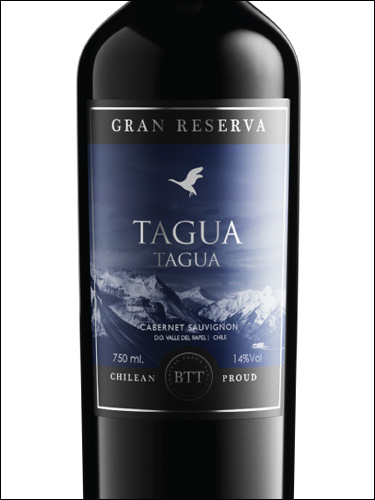 фото Tagua Tagua Gran Reserva Cabernet Sauvignon Тагуа Тагуа Гран Ресерва Каберне Совиньон Чили вино красное