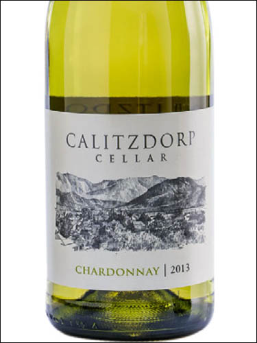 фото Calitzdorp Cellar Chardonnay Calitzdorp WO Калицдорп Селлар Шардоне Калицдорп ВО ЮАР вино белое