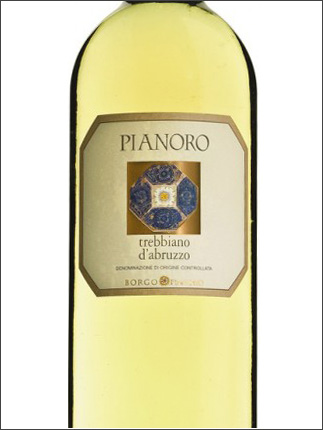 фото Bove Pianoro Trebbiano d'Abruzzo DOC Бове Пьяноро Треббиано д'Абруццо Италия вино белое