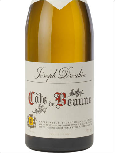 фото Joseph Drouhin Cote de Beaune Blanc AOC Жозеф Друэн Кот де Бон Блан Франция вино белое