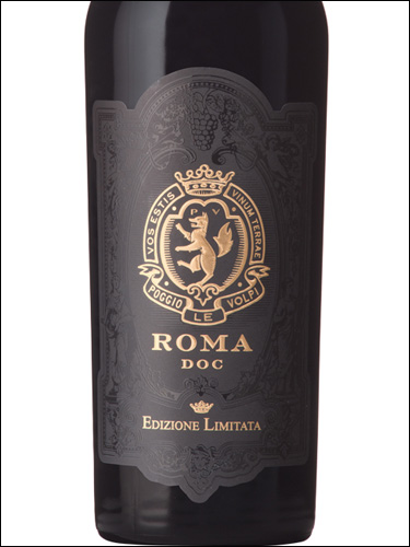 фото Poggio le Volpi Edizione Limitata Roma DOC Поджио Ле Вольпи Эдиционе Лимитата Рома Италия вино красное