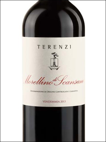 фото Terenzi Morellino di Scansano DOCG Теренци Мореллино ди Скансано Италия вино красное