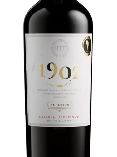 фото 1902 Cabernet Sauvignon Superior 1902 Каберне Совиньон Супериор Чили вино красное
