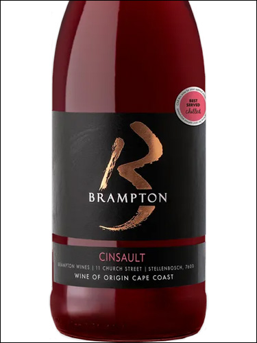фото Brampton Cinsault Брэмптон Сенсо ЮАР вино красное