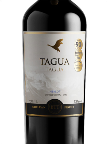 фото Tagua Tagua Merlot Тагуа Тагуа Мерло Чили вино красное