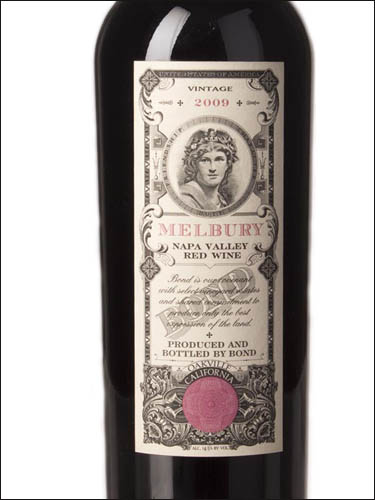 фото Bond Melbury Napa Valley Бонд Мелбeри Напа Вэлли США вино красное