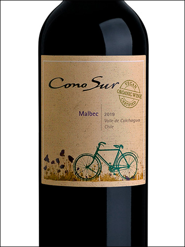 фото Cono Sur Organic Malbec Коно Сур Органик Мальбек Чили вино красное