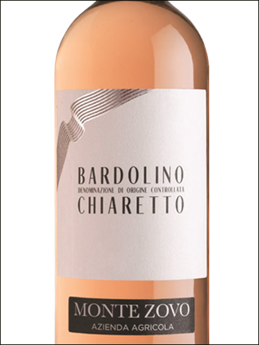 фото Monte Zovo Bardolino Chiaretto DOC Монте Дзово Бардолино Кьяретто Италия вино розовое