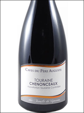 фото Caves du Pere Auguste Touraine Chenonceaux Rouge AOC Кав дю Пер Огюст Турень Шенонсо Руж Франция вино красное
