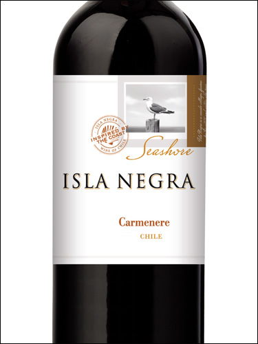 фото  Isla Negra Seashore Carmenere Исла Негра Сишор Карменер Чили вино красное