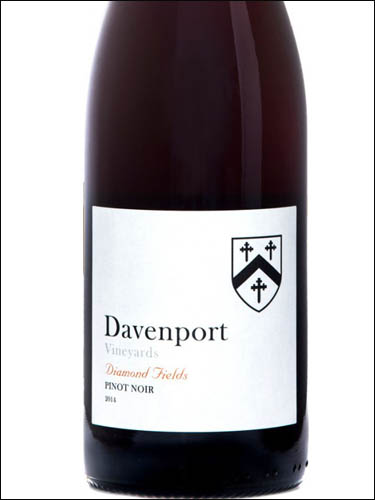 фото Davenport Vineyards Diamond Fields Pinot Noir Давенпорт Виньярдс Даймонд Филдс Пино нуар Великобритания вино красное