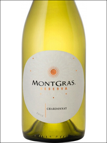 фото MontGras Reserva Chardonnay Colchagua Valle DO МонтГрас Резерва Шардоне Долина Кольчагуа Чили вино белое